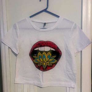 Zaful cropped Tee shirt